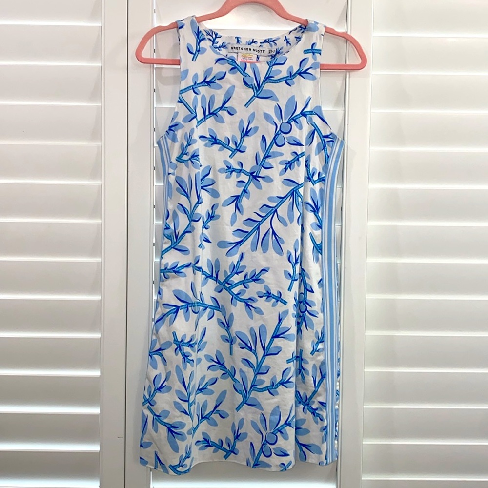 Gretchen Scott Mod Squad weed wicker dress size xs